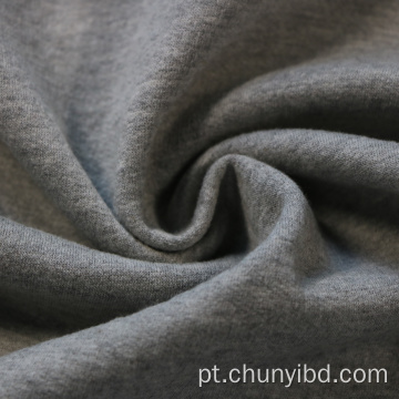 100%algodão cinza Terry lã de lã de malha de malha masculina e feminino moleto